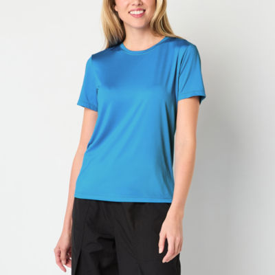 Xersion Womens Performance Crew Neck Short Sleeve T-Shirt