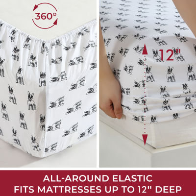 Beatrice Home Fashions Whimsical Print Sheet Set