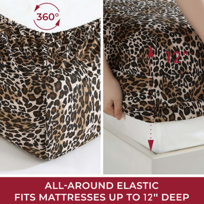 Beatrice Home Fashions Whimsical Print Sheet Set