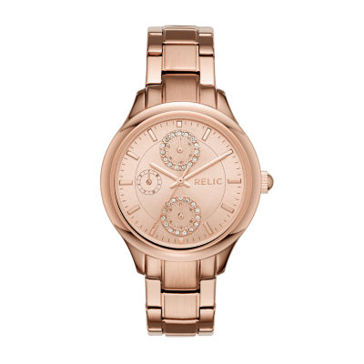 Ladies fossil outlet relic bling watch