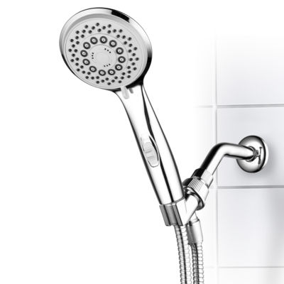 HotelSpa® High-Power Spiral 7-Setting Luxury HandShower with Patented ON/OFF Pause Switch