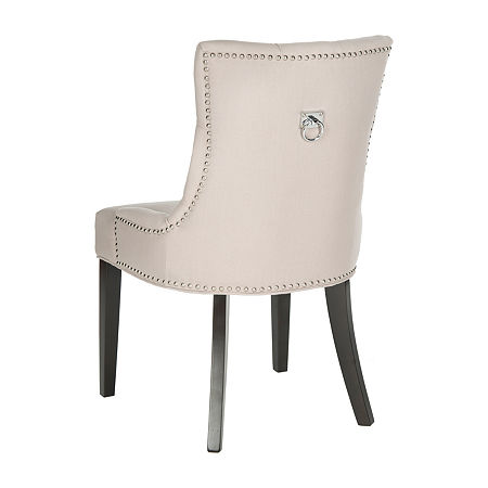 Harlow Dining Side Chair-Set Of 2, One Size, Beige