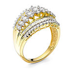 1 CT. T.W. Diamond 10K Yellow Gold Cocktail Ring