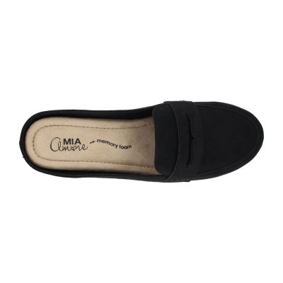 Mia Amore Womens Closed Toe Slip-On Shoe