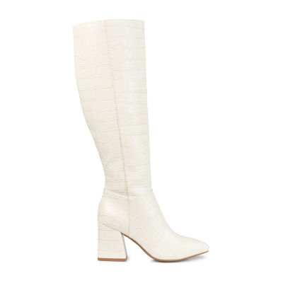 Journee Collection Womens Landree Block Heel Riding Boots