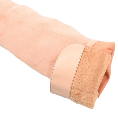 Journee Collection Womens Dominga Wide Calf Block Heel Riding Boots