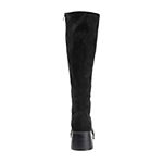 Journee Collection Womens Aurella Riding Boots Stacked Heel