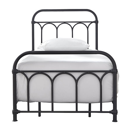 Signature Design By Ashley Nashburg Metal Bed, One Size, Black