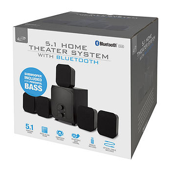 iLive 5.1 Home Theater System with Bluetooth (IHTB059BO)