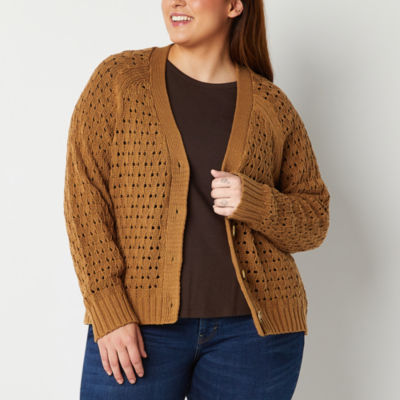 Ana long shop sleeve cardigan