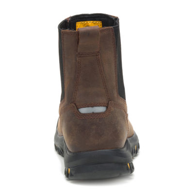 CAT Mens Wheelbase Slip Resistant Work Boots