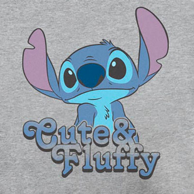 Mens Crew Neck Long Sleeve Lilo & Stitch Sweatshirt