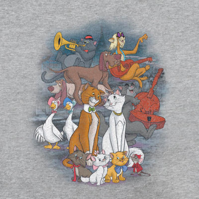 Mens Crew Neck Long Sleeve The Aristocats Sweatshirt