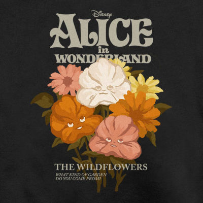 Mens Crew Neck Long Sleeve Alice in Wonderland Sweatshirt