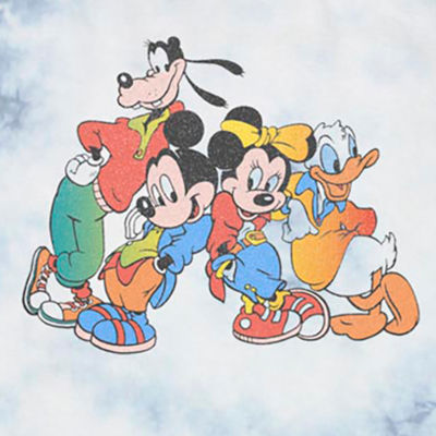 Mens Short Sleeve Mickey and Friends Graphic T-Shirt