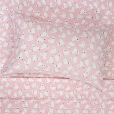 Sweet Home Collection Llamas Wrinkle Resistant Sheet Set