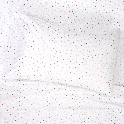 Sweet Home Collection Stars Wrinkle Resistant Sheet Set