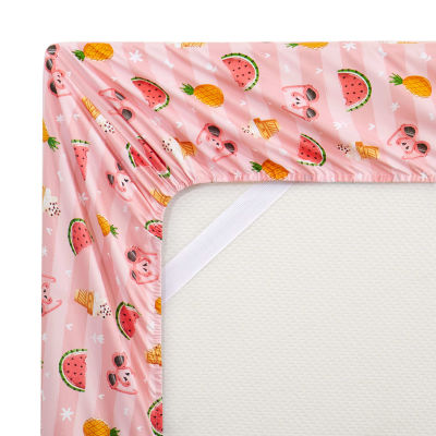 Sweet Home Collection Summer Fun Wrinkle Resistant Sheet Set