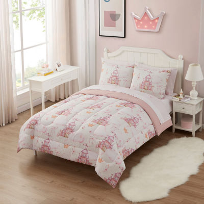 Sweet Home Collection Fairytale Princess Lightweight Down Alternative Comforter Set