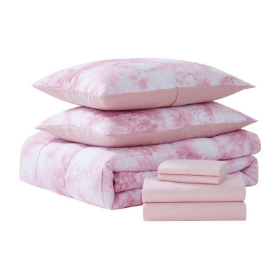 Sweet Home Collection Waterbury Marble Lightweight Down Alternative Comforter Set