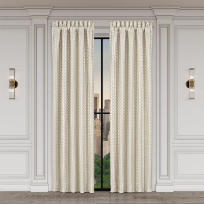 Queen Street Melbourne Light-Filtering Rod Pocket Set of 2 Curtain Panel