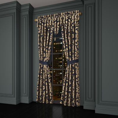 Queen Street Baylor Light-Filtering Rod Pocket Set of 2 Curtain Panel