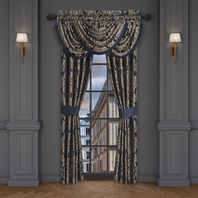 Queen Street Modena Rod Pocket Light-Filtering Set of 2 Curtain Panel