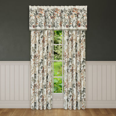 Royal Court Evergreen Rod Pocket Tailored Valance