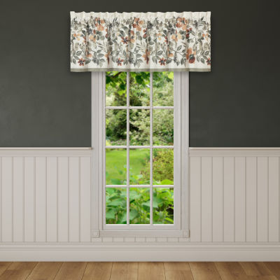 Royal Court Evergreen Rod Pocket Tailored Valance