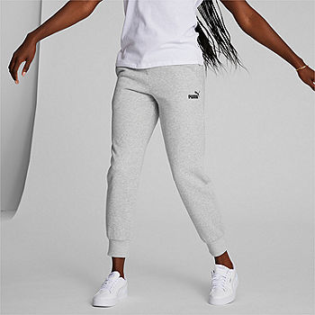 Adidas MEDIUM GREY HEATHER/WHITE Women's Essentials Leggings, US Medium