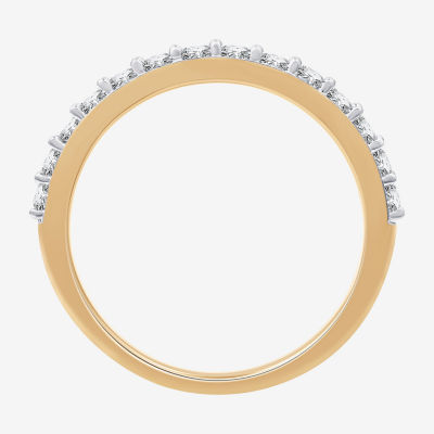 (H-I, I1) Womens 1 CT. T.W. Lab Grown White Diamond 14K Gold Over Silver Bridal Set