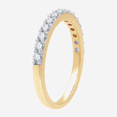 (H-I, I1) Womens 1 CT. T.W. Lab Grown White Diamond 14K Gold Over Silver Bridal Set