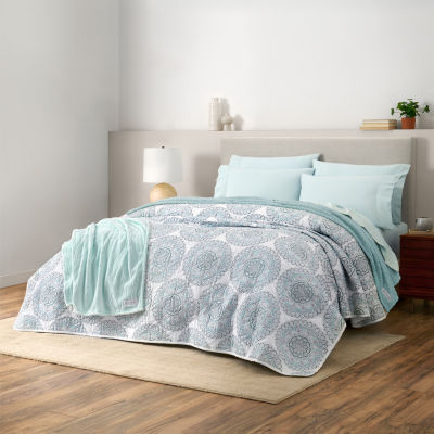 Gaiam Microfiber Soft Brushed Quilt
