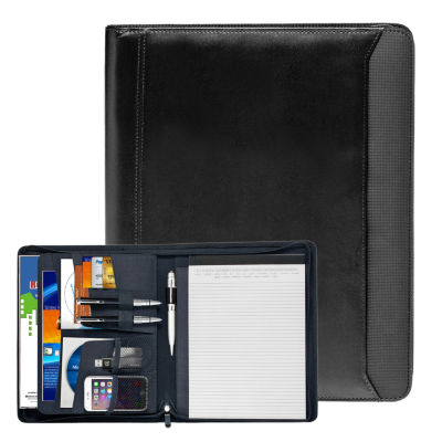 Natico Originals Padfolio Zipper 12.5x10.25