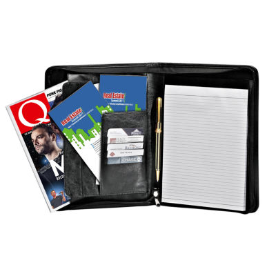 Natico Originals Padfolio Zippered 13x10