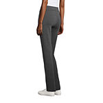 St. John's Bay Womens Mid Rise Slim Pant, Color: Charcoal Grey - JCPenney