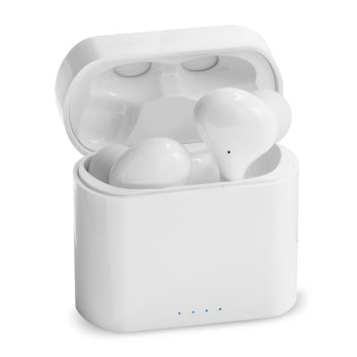 Sharper Image True Wireless Earbuds with 10 Ear Tips + Charging Case