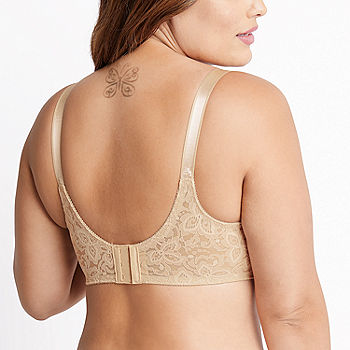 Bali Lace 'n Smooth Underwire Bra Womens Seamless Full Coverage Stretch Cup  3432 