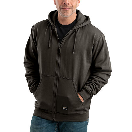 Berne Heritage Thermal Lined Big and Tall Mens Hooded Long Sleeve Sweatshirt, 6x-large, Black