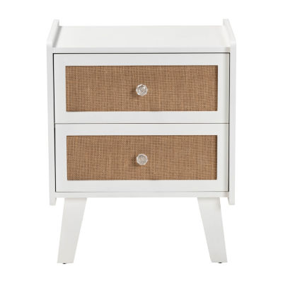 Balta 2Drawer Nightstand, Color White JCPenney