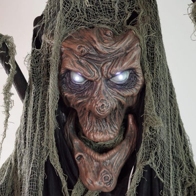 7' Animated Tree Man Halloween Decoration with Lighted Eyes