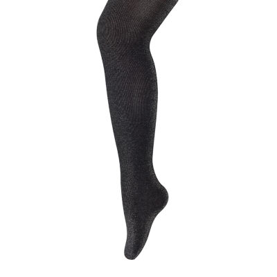 Candy Hearts Metallic Little & Big Girls Tights