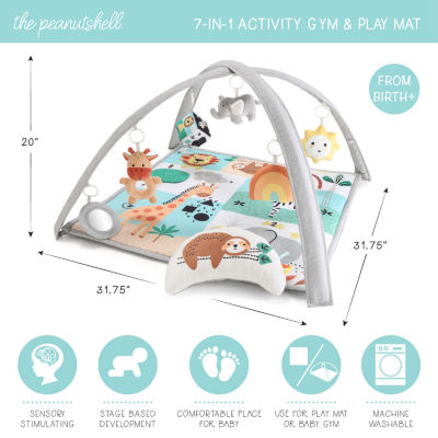 The Peanutshell Safari Baby Activity Center