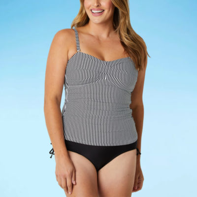 Liz Claiborne Bandeau Bikini Swimsuit Top