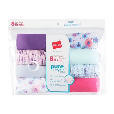 Hanes Toddler Girls 10 Pack Brief Panty