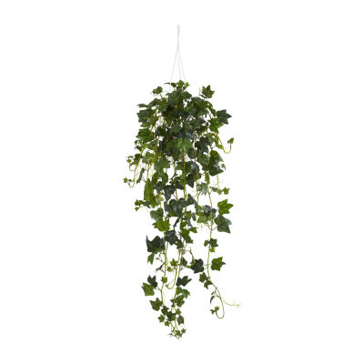 Nearly Natural English Ivy Hanging Basket Artificial Plant