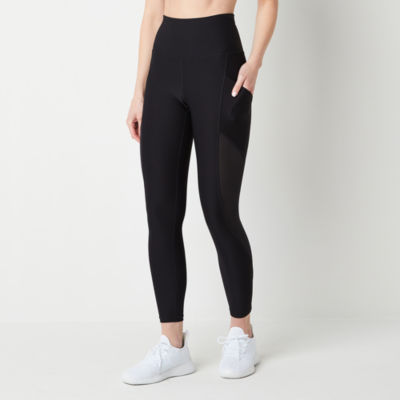 High-Waisted PowerPress 7/8-Length Leggings for Girls