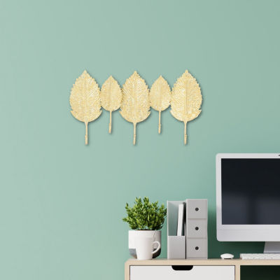 Cheungs Maidmore Grove Golden Leaf Coat Wall Hook