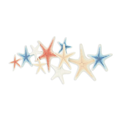 Cheungs Coralia Coastal Star Fish Metal Wall Art