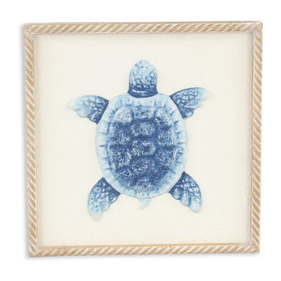 Coralia Sea Turtle Metal Wall Art